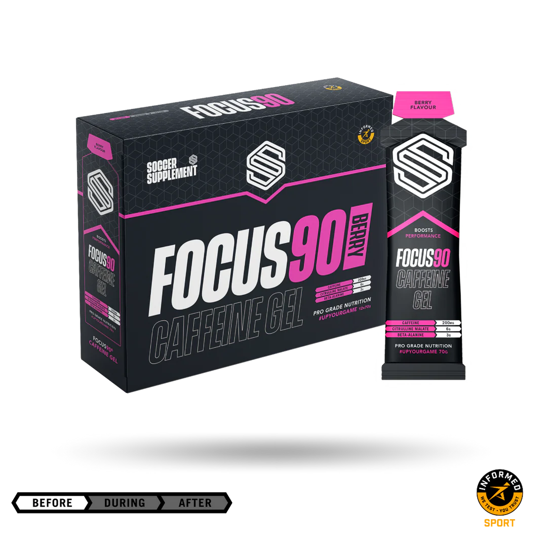 FOCUS90 | Gel Énergisant Pré-Match