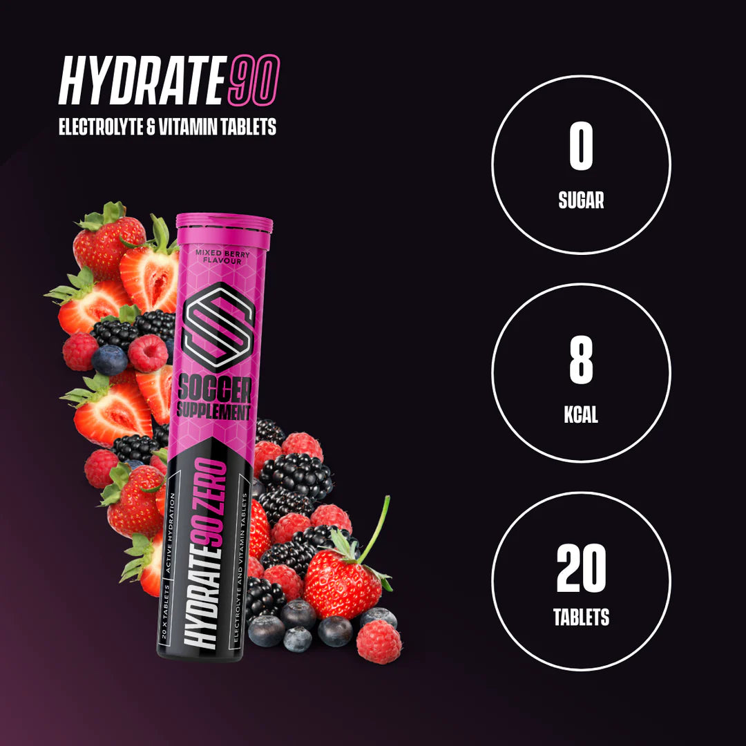 Hydrate90 Tablets | Électrolytes Sans Sucre