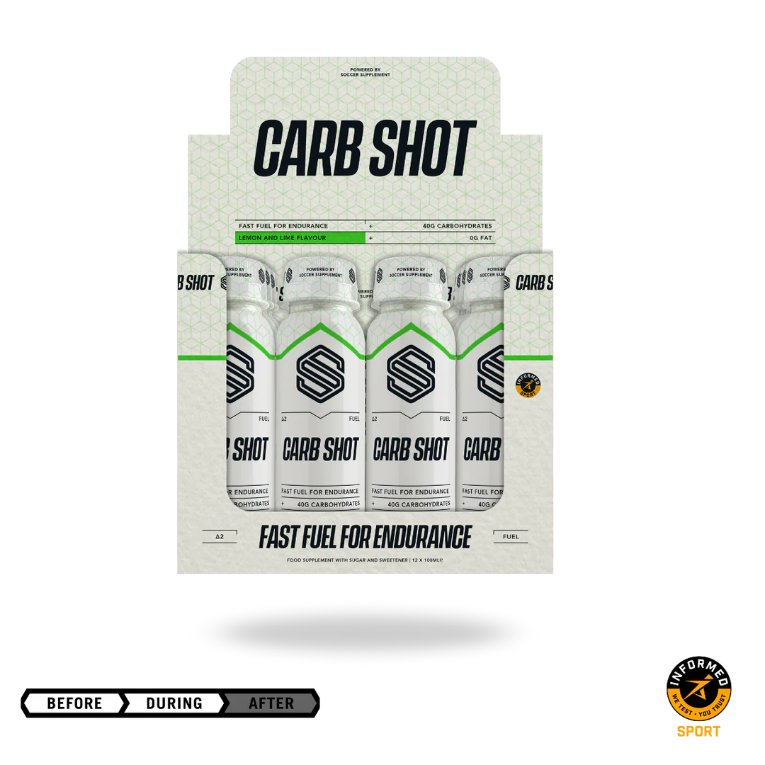 CARB SHOTS Citron & Citron Vert | Énergie Rapide