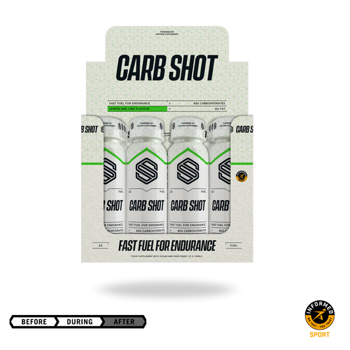 CARB SHOTS Citron & Citron Vert | Énergie Rapide