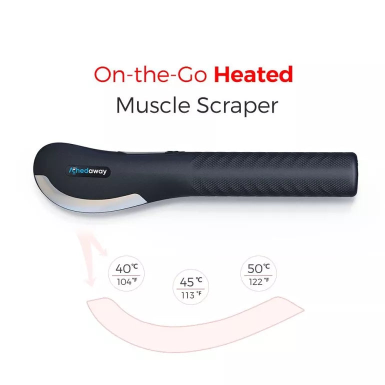 MINI SCRAPER – Grattoir musculaire chauffant à emporter (ACHEDAWAY)